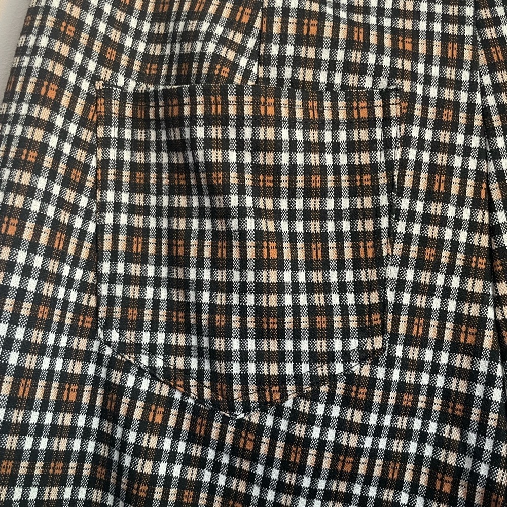 SO plaid high-rise leggings, size L with pockets - Picture 7 of 10